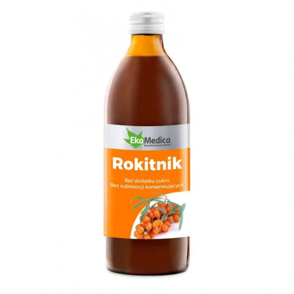 EKAMEDICA Rokitnik (Naturalny sok z Rokitnika, Odporność) 500ml