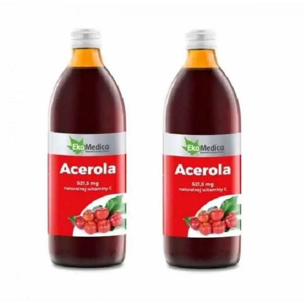 EKAMEDICA Acerola (Immunity, Natural Vitamin C) 2 x 1000ml