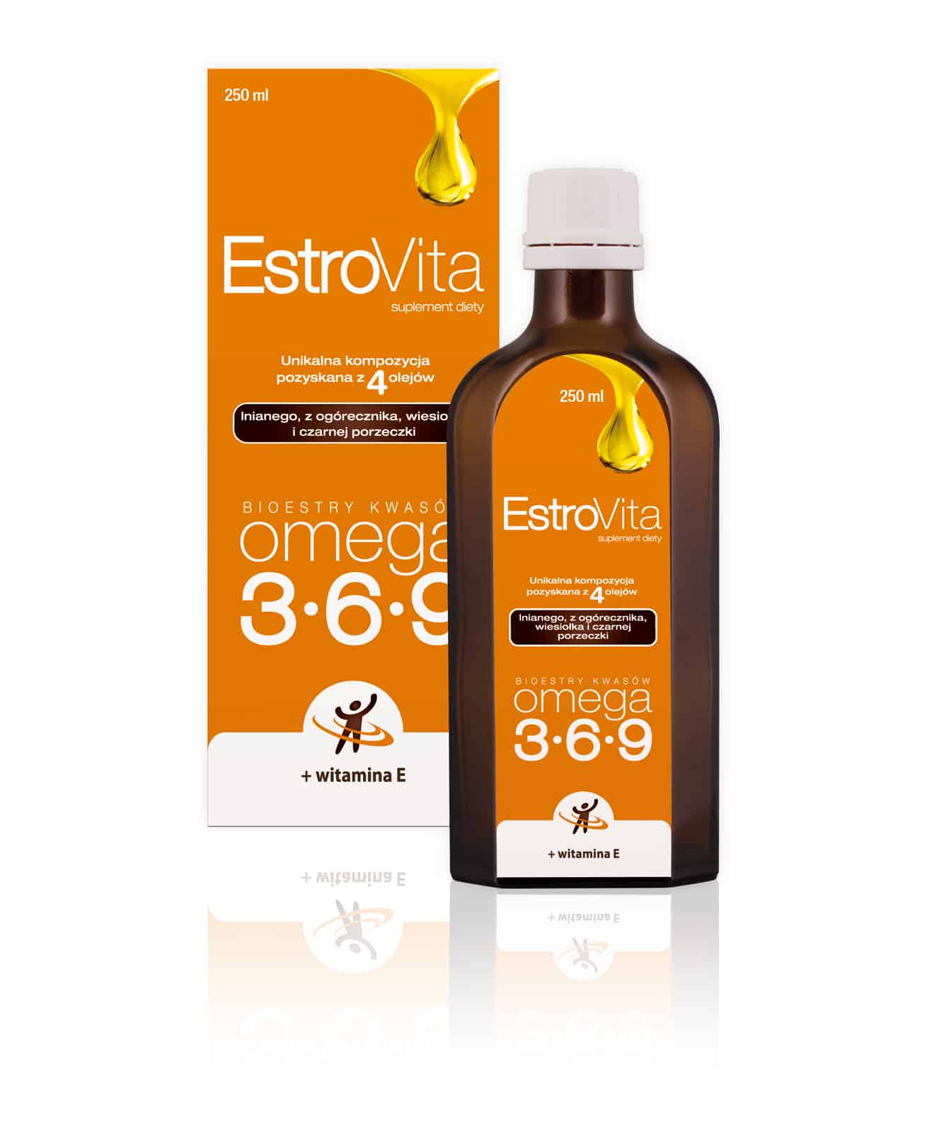 EstroVita Classic (Kwasy tłuszczowe Omega-3-6-9) 250ml