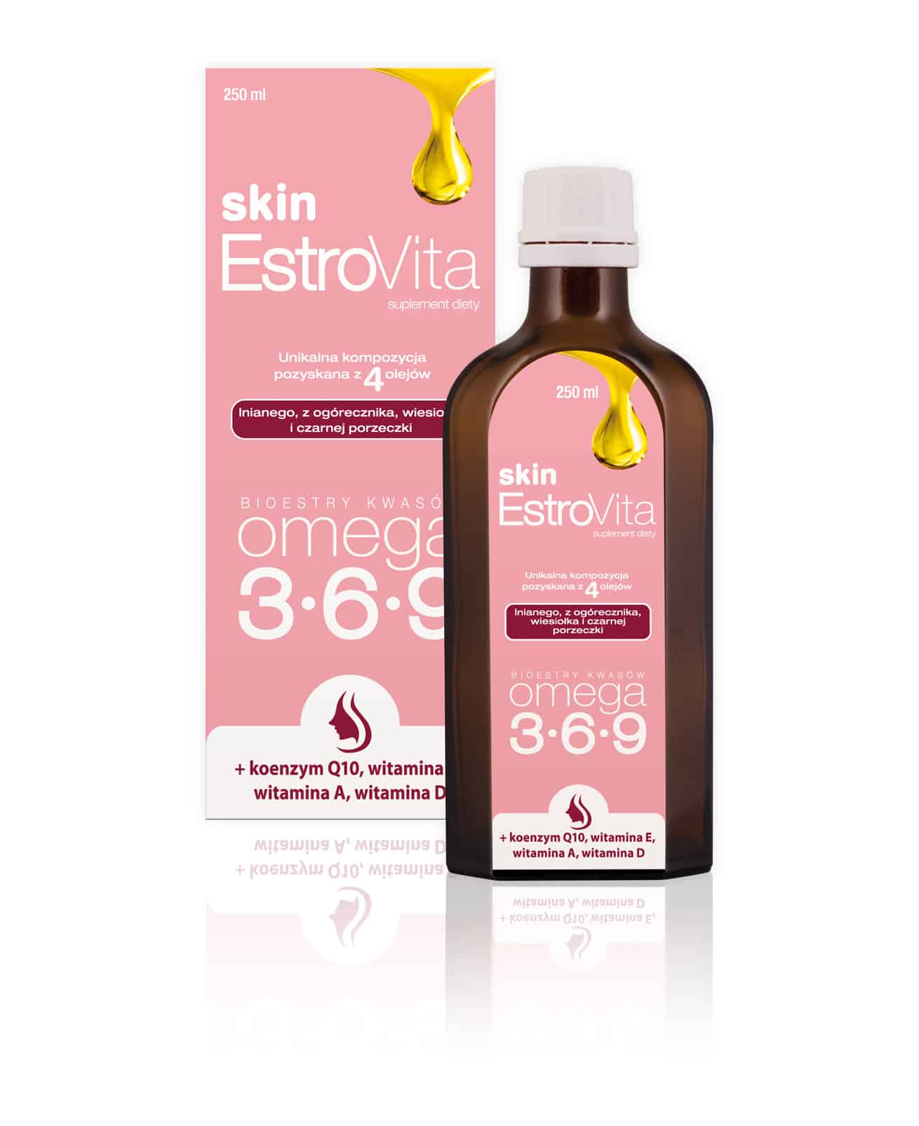 EstroVita Skin (Zadbaj o zdrową skórę) 250ml Bezsmakowy