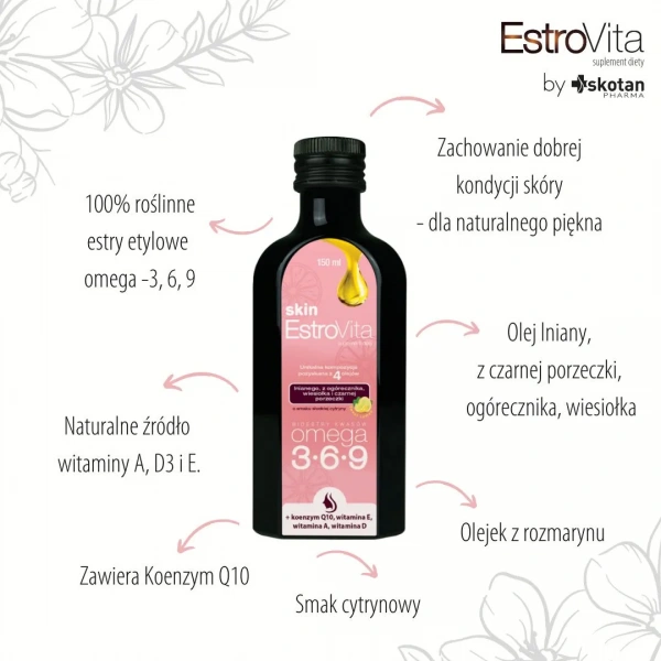 EstroVita Skin (Healthy Skin Support) 150ml Sweet Lemon