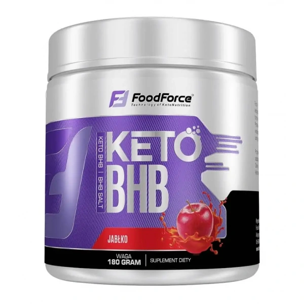 FOOD FORCE Keto BHB FoodForce (Blood ketone level) 216g Red Apple