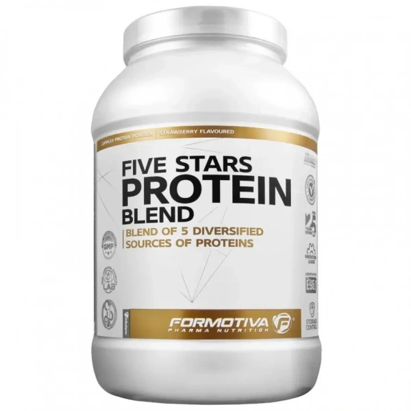 FORMOTIVA Five Stars Protein Blend (Mieszanka białkowa) 1000g Czekolada