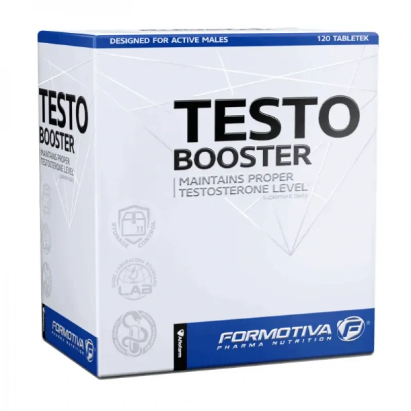 FORMOTIVA Testo Booster (Booster Testosteronu) 120 Tabletek