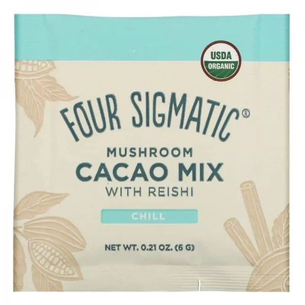 FOUR SIGMATIC Mushroom Cacao Mix with Reishi (Kakao z Reishi) 10 Sachets
