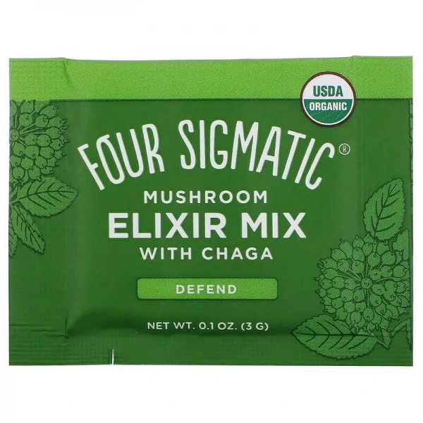 FOUR SIGMATIC Mushroom Elixir Mix with Chaga (Ekstrakt z Chaga) 20 Saszetek