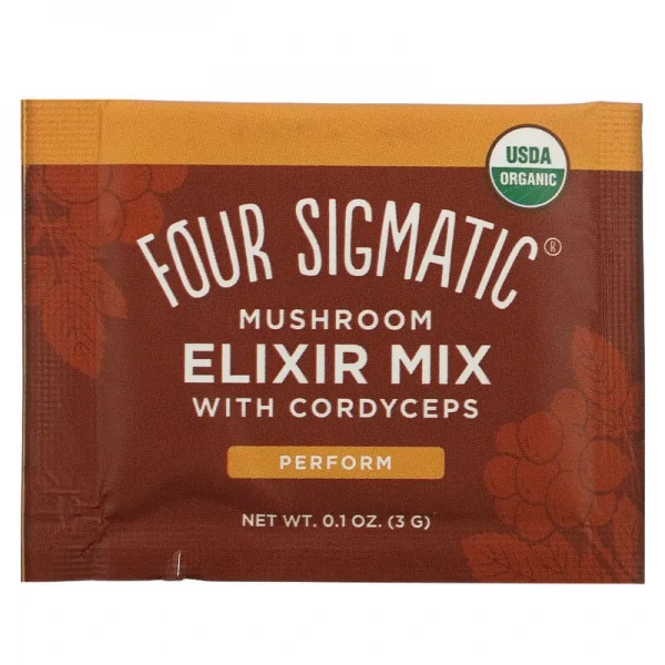 FOUR SIGMATIC Mushroom Elixir Mix with Cordyceps (Energia) 20 Sachets