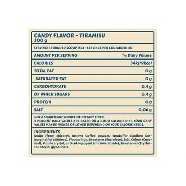 Franky's Bakery - Candy Flavor - Aromat 200g - Tiramisu