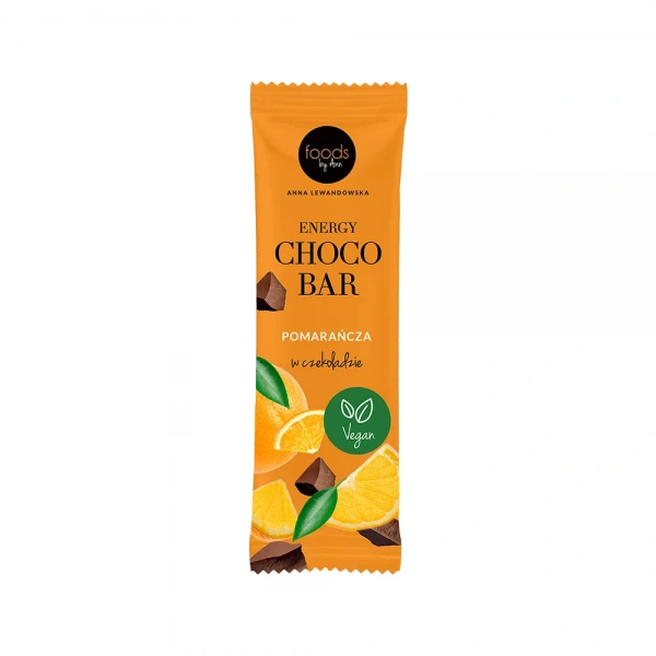 FOODS BY ANN Anna Lewandowska Pocket Choco Bar Orange in chocolate 35g