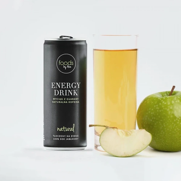 FOODS BY ANN Anna Lewandowska Natural Energy Drink Apple 4 x 250ml