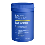 ForMeds Bicaps D3 4000 (Witamina D3 z lanoliny) 120 Kapsułek