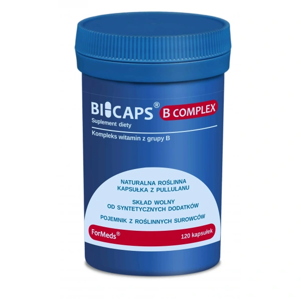 ForMeds BICAPS B COMPLEX (Vegan Vitamin B Complex) - 120 vegan capsules