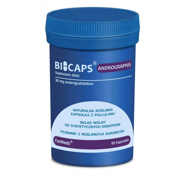ForMeds Bicaps Andrographis (Immune and Respiratory System) 60 Vegetable Capsules