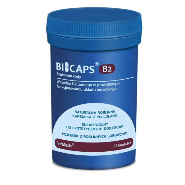 ForMeds Bicaps B2 (Vitamin B2, Nervous System) 60 Capsules