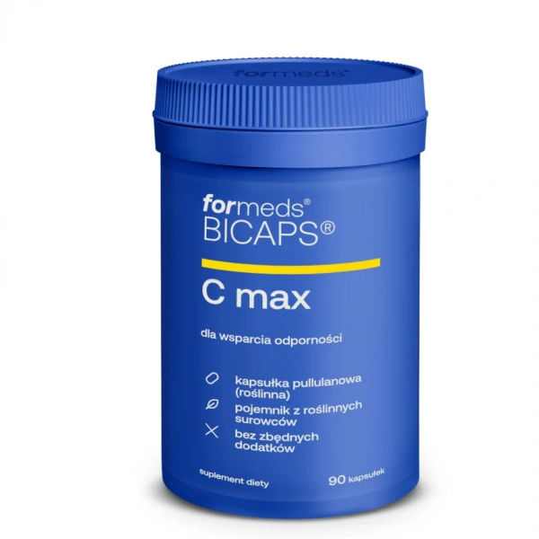 ForMeds Bicaps C Max (Vitamin C, D3 and Zinc) 90 Vegetable capsules