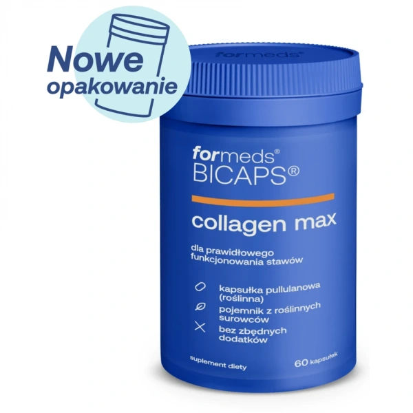 ForMeds Bicaps Collagen Max (Kolagen typu II) 60 Kapsułek roślinnych