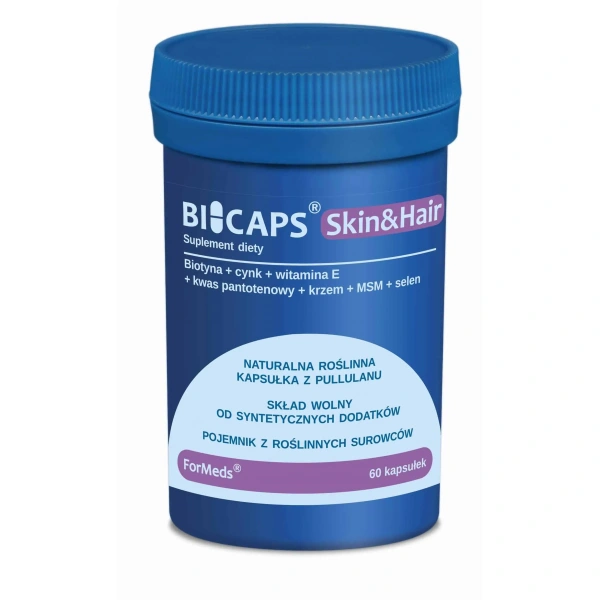 ForMeds Bicaps Skin&Hair 60 Vegan Capsules