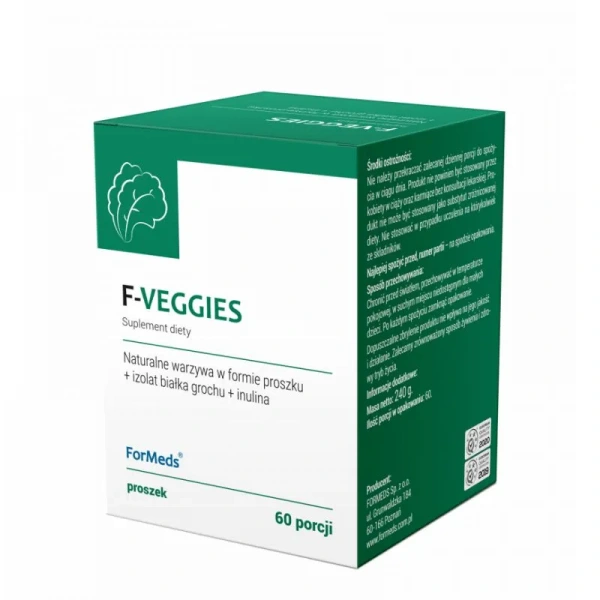 ForMeds F-VEGGIES (Sproszkowane warzywa) 60 Porcji
