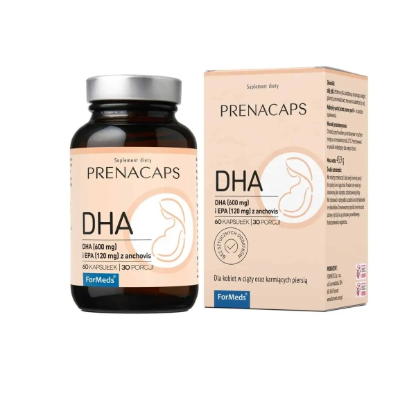 ForMeds PRENACAPS DHA (For pregnant and lactating women) 60 capsules