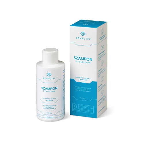 GENACTIV Szampon z Colostrum (Szampon dermokosmetyczny przeciw wypadaniu włosów) 150ml