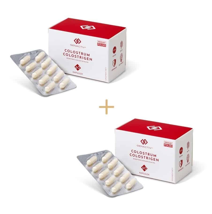 GENACTIV COLOSTRUM (Siara Bydlęca) 2 x 60 Kapsułek
