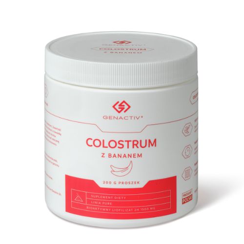 GENACTIV COLOSTRUM Z BANANEM (Colostrigen) 200g
