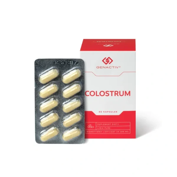 GENACTIV Colostrum Colostrigen (Bovine Colostrum) 60 capsules