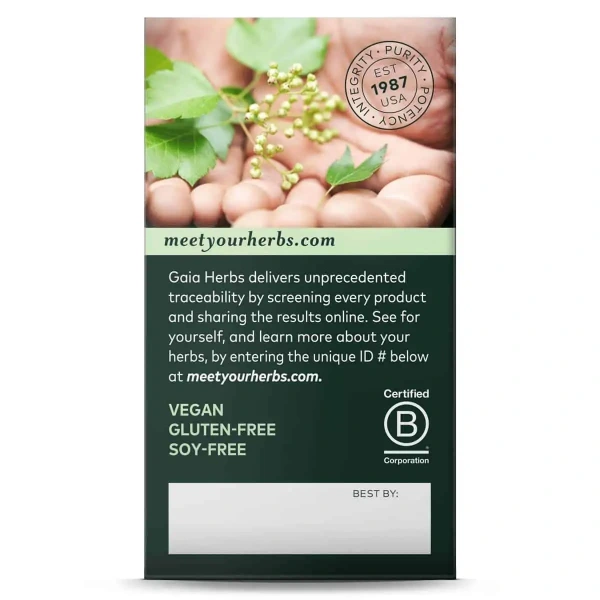 Gaia Herbs Turmeric Supreme Extra Strength (Healthy Inflammatory Response) 60 Vegan Liquid Phyto-Caps