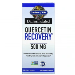 GARDEN OF LIFE Dr. Formulated Quercetin Recovery 30 Tabletek wegańskich