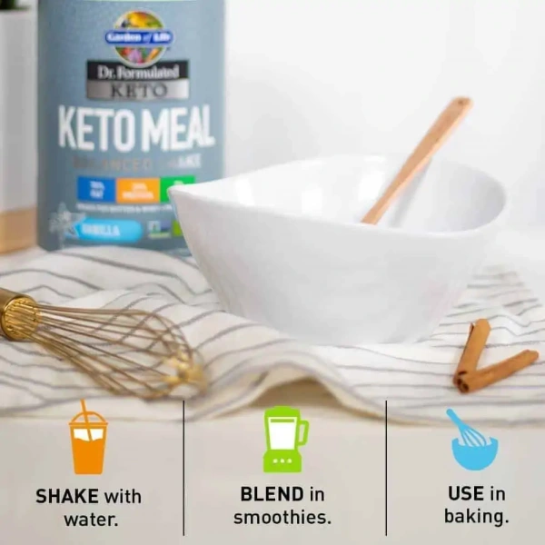 GARDEN OF LIFE Dr. Formulated Keto Meal Balanced Shake 672g Vanilla
