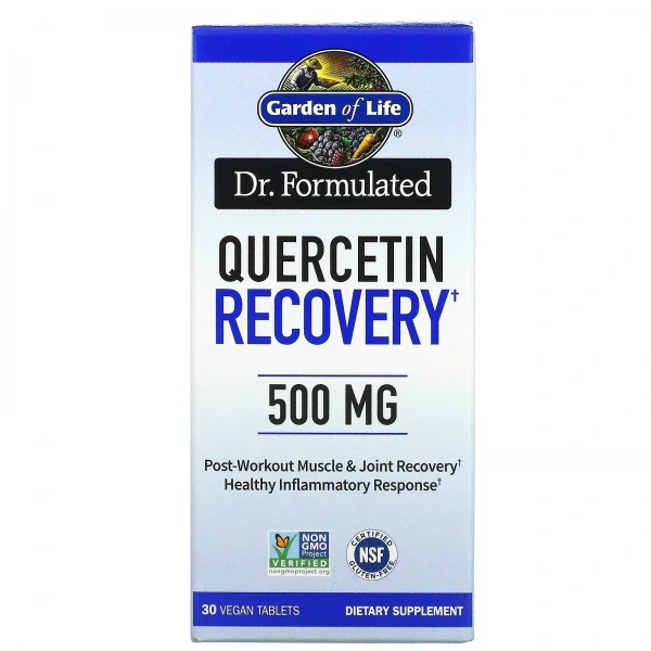 GARDEN OF LIFE Dr. Formulated Quercetin Recovery 30 Vegan Tablets