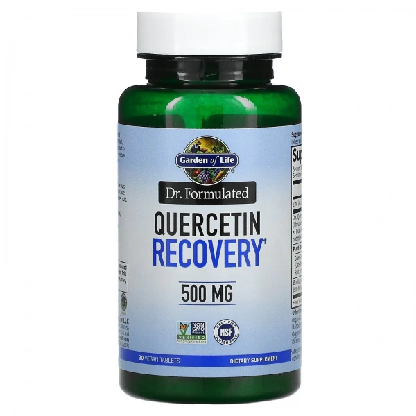 GARDEN OF LIFE Dr. Formulated Quercetin Recovery 30 Vegan Tablets