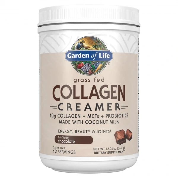 GARDEN OF LIFE Grass Fed Collagen Creamer 342g Creamer Chocolate