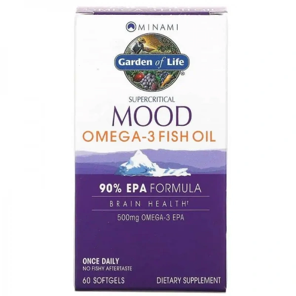 GARDEN OF LIFE Minami Omega-3 Fish Oil Daily Maintenance 60 Gel capsules