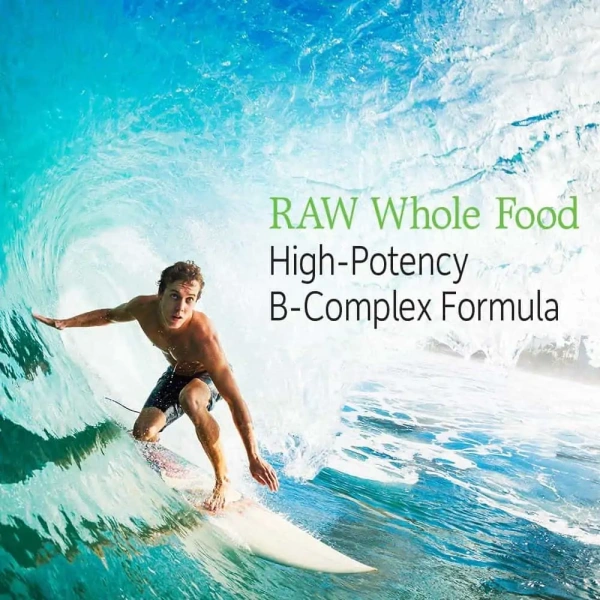 GARDEN OF LIFE Vitamin Code RAW B-Complex (Wegański Kompleks Witamin B - Wsparcie Pamięci i Koncentracji) 60 Vcaps