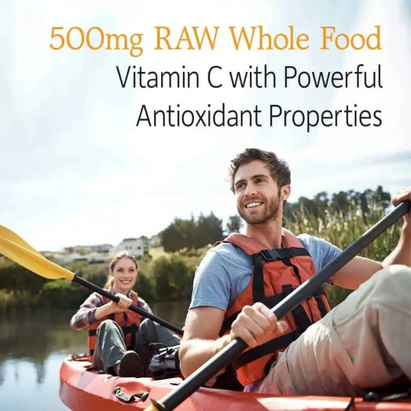 GARDEN OF LIFE Vitamin Code RAW Vitamin C (Witamina C) 500mg 60 Kapsułek wegetariańskich