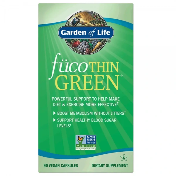 Garden of Life fucoTHIN GREEN (Natural Fat Burner) - 90 vegan caps