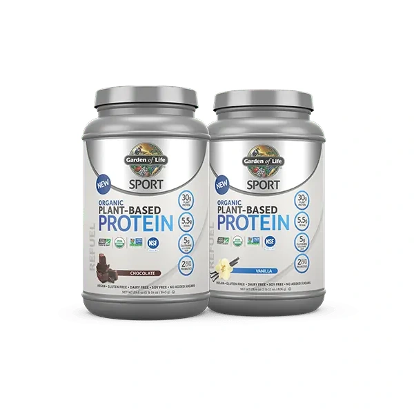 GARDEN OF LIFE SPORT Organic Plant-Based Protein (NSF Certified for Sport) 806g