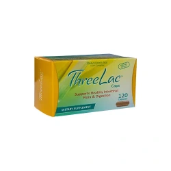 GLOBAL HEALTH TRAX ThreeLac Probiotic Caps (Probiotyk, Wsparcie trawienia) 120 Kapsułek