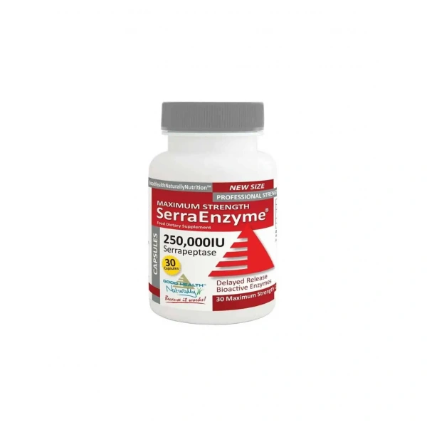 Good Health Naturally Serra Enzyme 250,000IU 30 Capsules