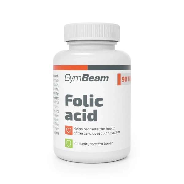 GymBeam Folic Acid (Vitamin B9) 90 Tablets