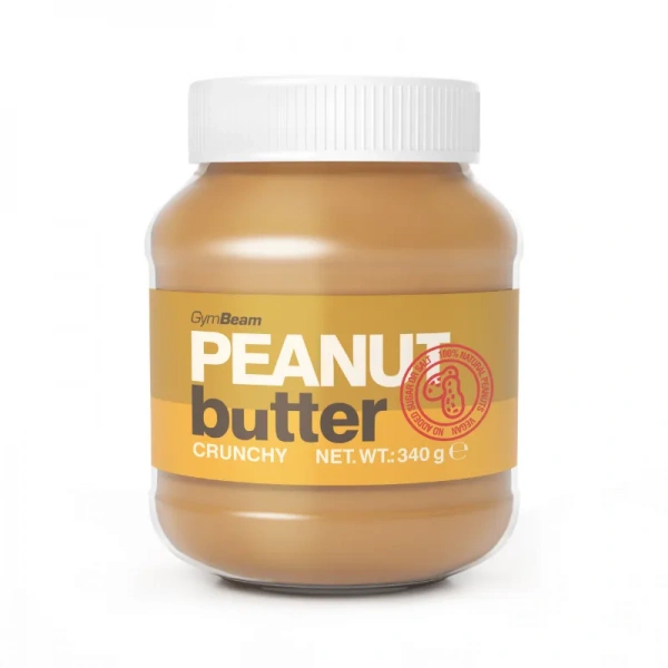 GymBeam Peanut Butter 100% 340g Crunchy