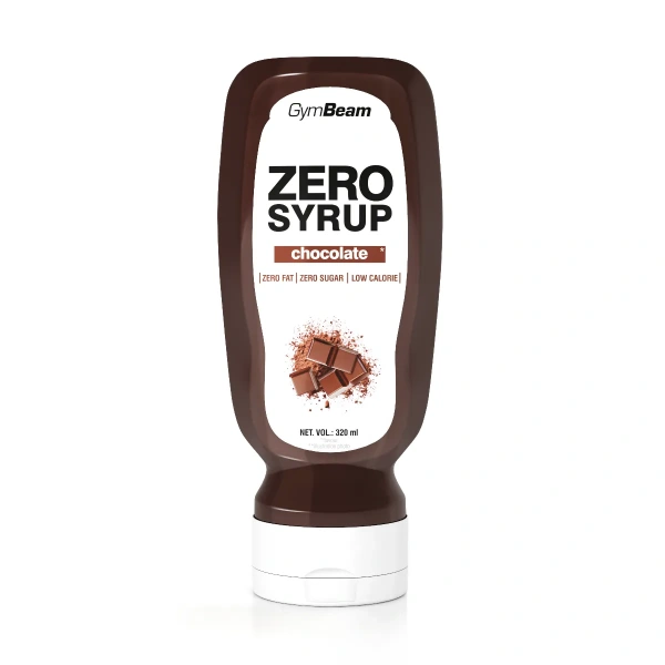 GymBeam Zero Syrop (Bez cukru) 320ml Czekoladowy