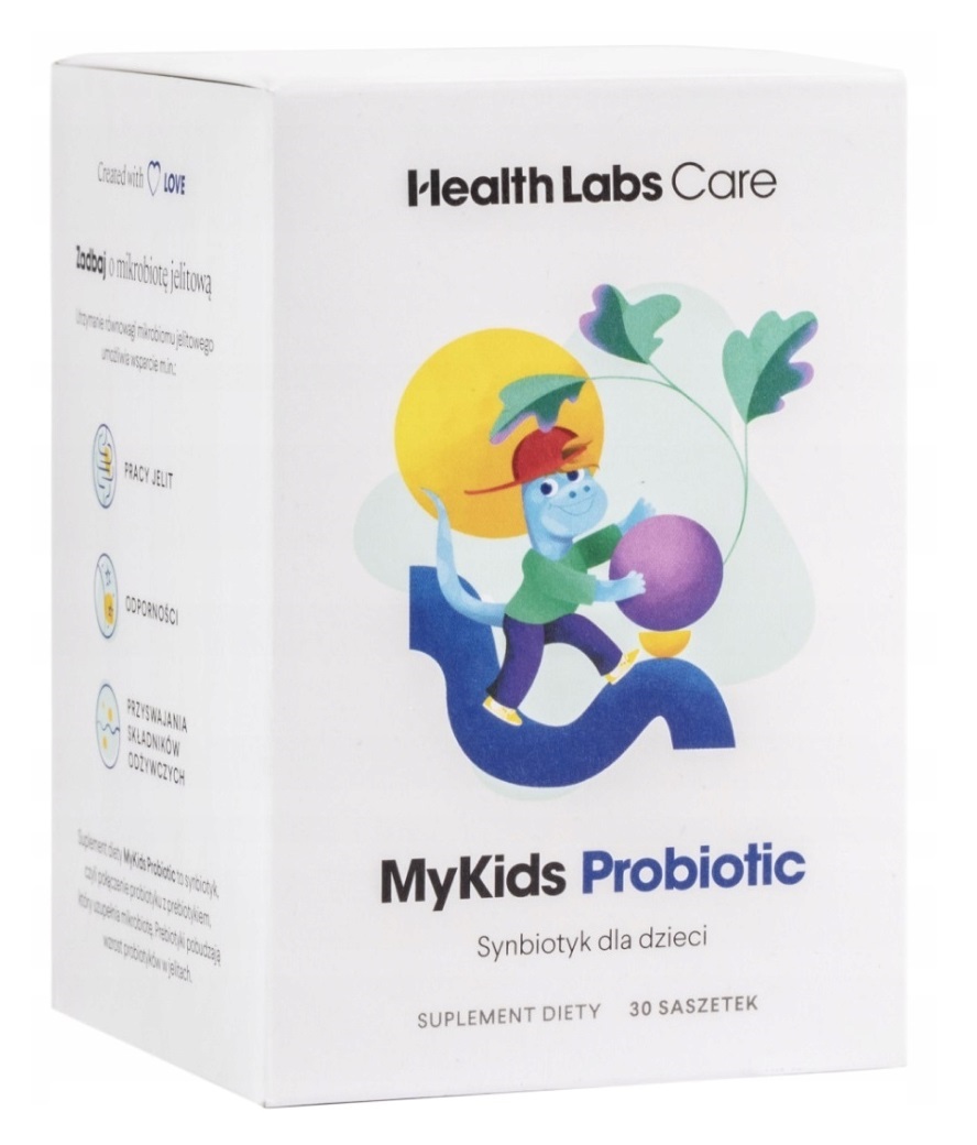 HEALTH LABS MyKids Probiotic (Synbiotyk, probiotyk dla dzieci) 30 Saszetek
