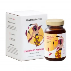HEALTH LABS Lactoferrin Natural+ (Wsparcie odporności, Wsparcie jelit) 30 Kapsułek