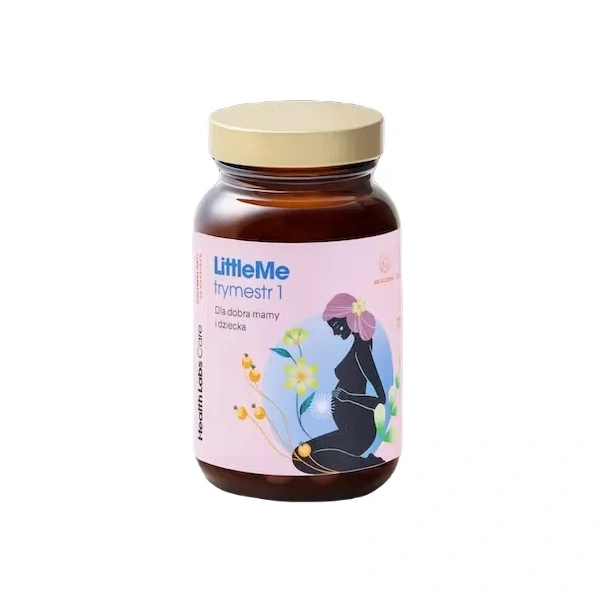 HEALTH LABS LittleMe Trimester 1 (Proper Development of Pregnancy) 60 Capsules.