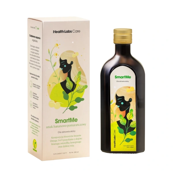 HEALTH LABS SmartMe (Włosy, Skóra, Paznokcie) 250ml Banan-Pomarańcza