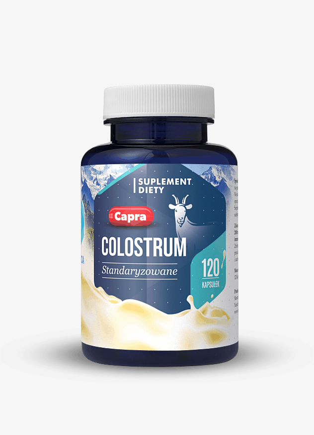 HEPATICA Capra Colostrum (Colostrum Kozie) 120 kapsułek