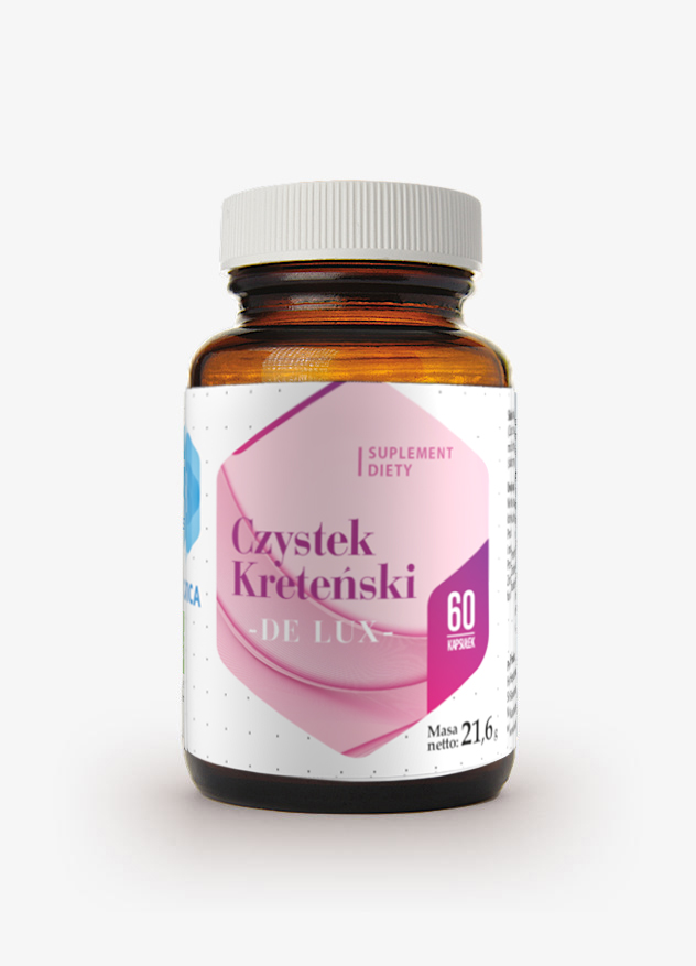 HEPATICA Czystek kreteński De Lux 60 Kapsułek