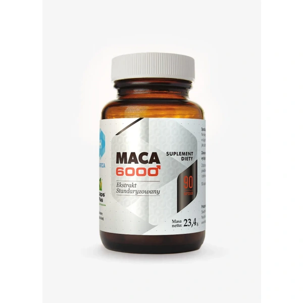 HEPATICA MACA 6000 (Sexual Health) 90 capsules of Vcaps Plus